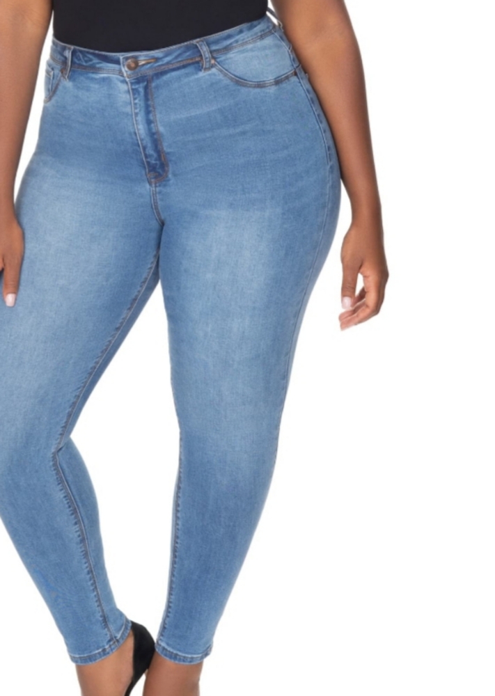 New La La Anthony Plus Size Jeans